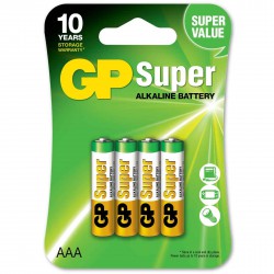 GP LR03 AAA super alkaline 20vnt.